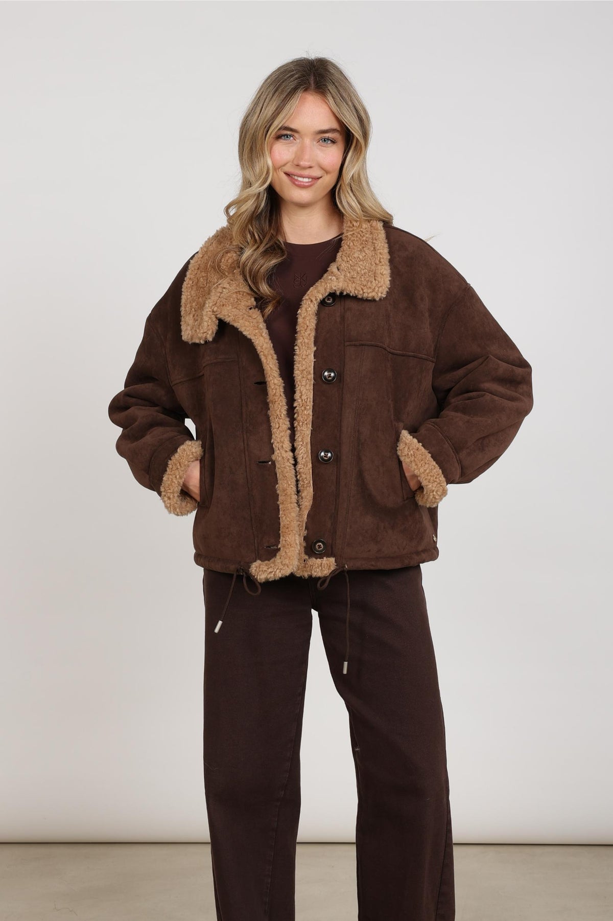 Elena Jacket | Chocolate