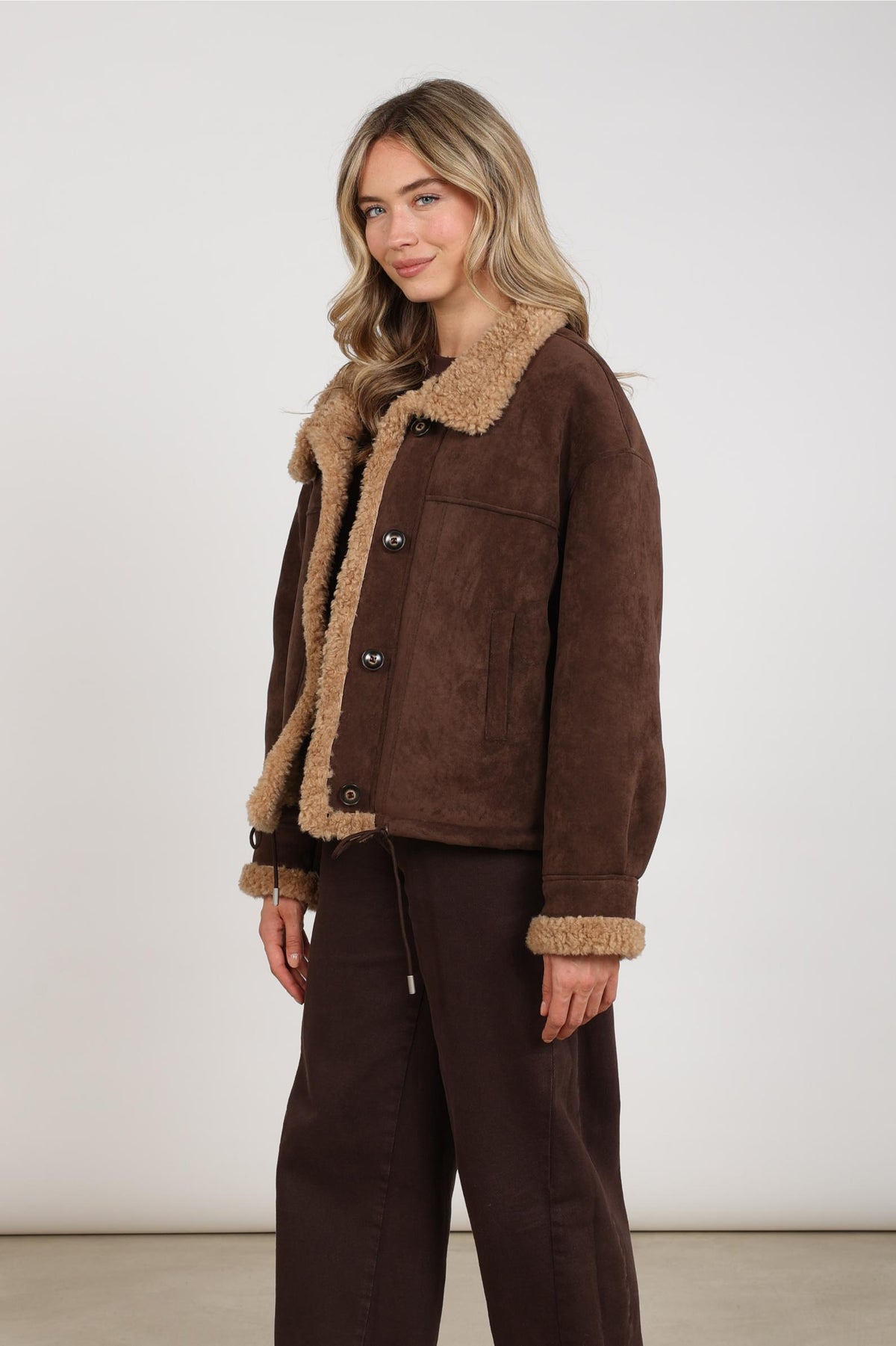 Elena Jacket | Chocolate