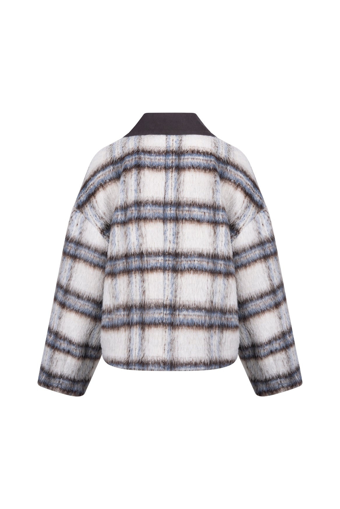 Debora Jacket | Off-white/Chocolate