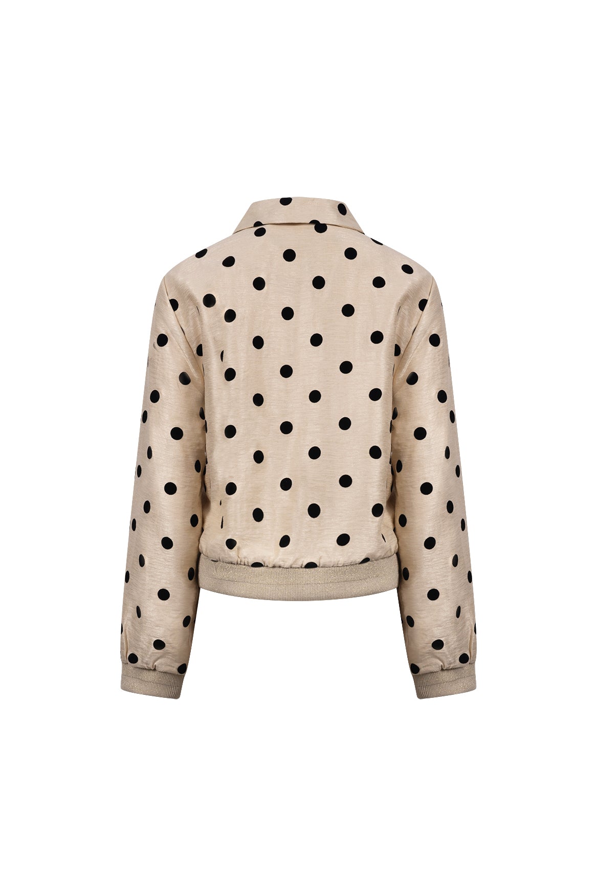 Noa Bomber Dots | Offwhite/Black