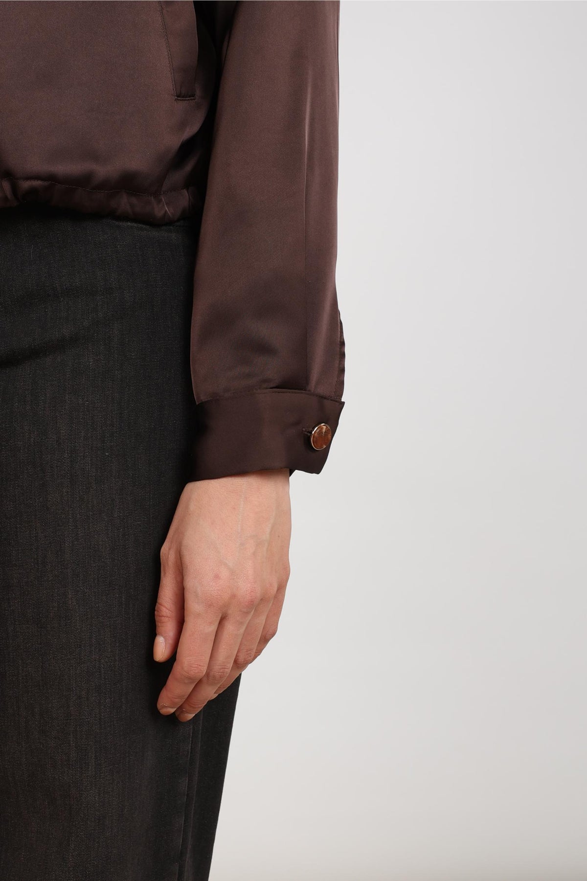Doreen Bomber | Chocolate